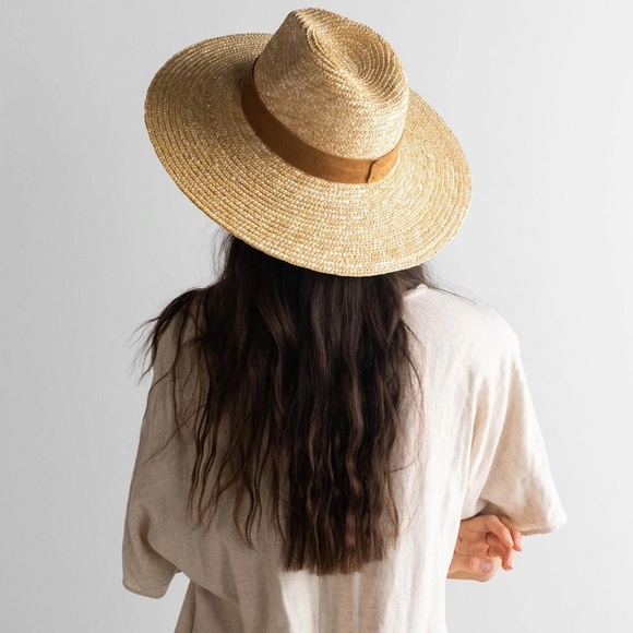 GIGI PIP ISLA STRAW FEDORA - NATURAL - Picture 4 of 7